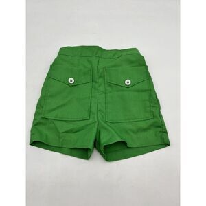 Vintage Buster Brown Boy Toddler Green Pocket Shorts 6x/7 Vtg